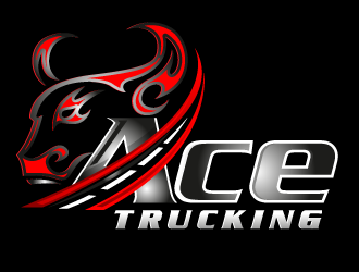 Ace Trucking logo design by Suvendu
