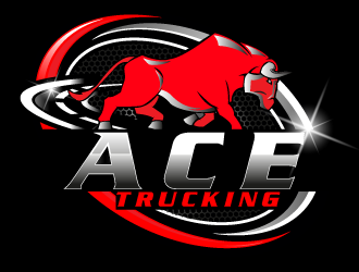 Ace Trucking logo design by Suvendu