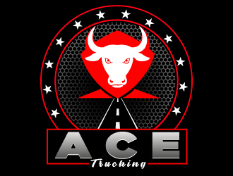 Ace Trucking logo design by Suvendu