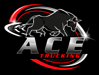 Ace Trucking logo design by Suvendu