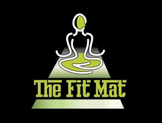 The Fit Mat logo design by PANTONE