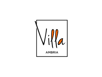 VILLA AMBRIA logo design by cecentilan