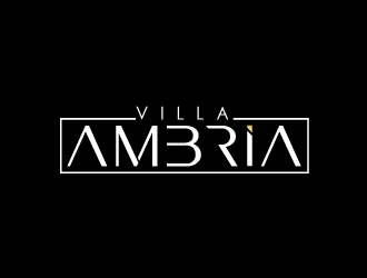 VILLA AMBRIA logo design by Rokc