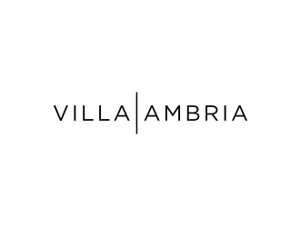 VILLA AMBRIA logo design by asyqh