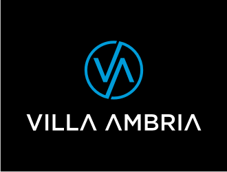 VILLA AMBRIA logo design by larasati
