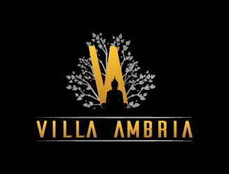 VILLA AMBRIA logo design by DesignPro2050