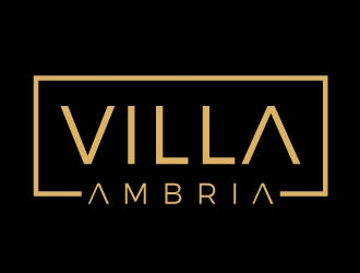 VILLA AMBRIA logo design by gilkkj