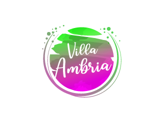VILLA AMBRIA logo design by PRN123