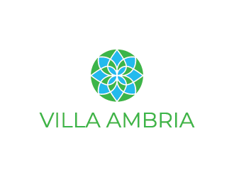 VILLA AMBRIA logo design by mhala