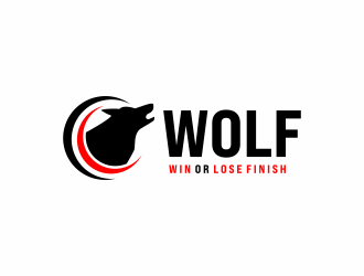 W.O.L.F. (Win or Lose Finish) logo design by Msinur