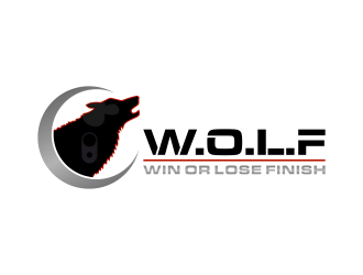 W.O.L.F. (Win or Lose Finish) logo design by Devian