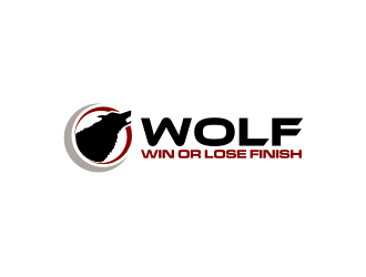 W.O.L.F. (Win or Lose Finish) logo design by hopee