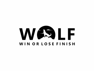 W.O.L.F. (Win or Lose Finish) logo design by mukleyRx