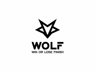 W.O.L.F. (Win or Lose Finish) logo design by mukleyRx