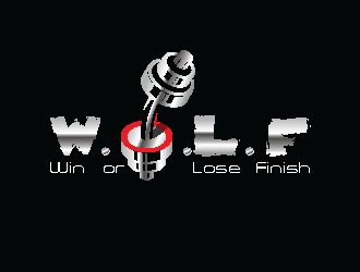 W.O.L.F. (Win or Lose Finish) logo design by Bl_lue