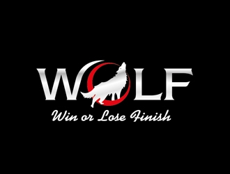 W.O.L.F. (Win or Lose Finish) logo design by PANTONE