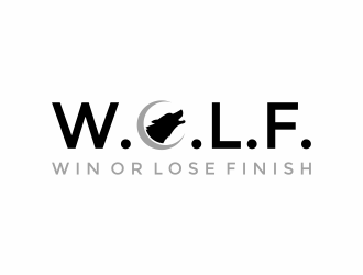 W.O.L.F. (Win or Lose Finish) logo design by InitialD