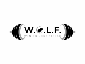 W.O.L.F. (Win or Lose Finish) logo design by InitialD