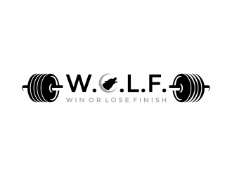 W.O.L.F. (Win or Lose Finish) logo design by InitialD