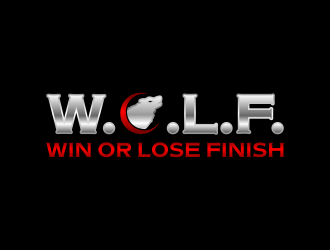 W.O.L.F. (Win or Lose Finish) logo design by done