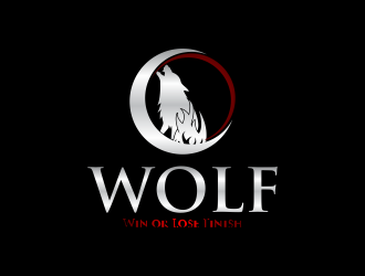 W.O.L.F. (Win or Lose Finish) logo design by cahyobragas
