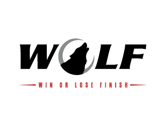 W.O.L.F. (Win or Lose Finish) logo design by japon