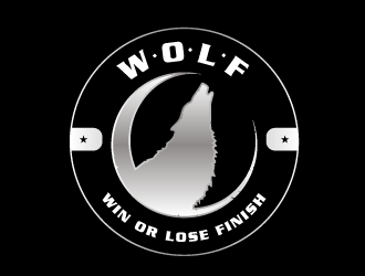 W.O.L.F. (Win or Lose Finish) logo design by Ultimatum