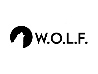 W.O.L.F. (Win or Lose Finish) logo design by Marianne
