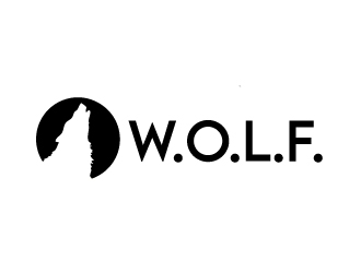 W.O.L.F. (Win or Lose Finish) logo design by Marianne