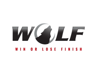 W.O.L.F. (Win or Lose Finish) logo design by japon