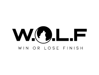 W.O.L.F. (Win or Lose Finish) logo design by axel182
