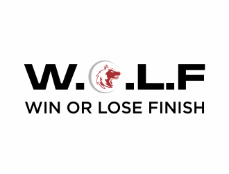 W.O.L.F. (Win or Lose Finish) logo design by yoichi