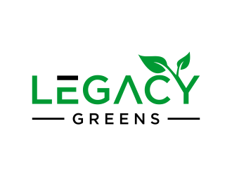 Legacy Greens logo design by p0peye