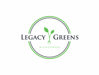 Legacy Greens logo design by Msinur
