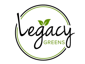 Legacy Greens logo design by gilkkj