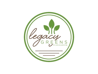 Legacy Greens logo design by wongndeso