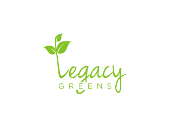 Legacy Greens logo design by carman