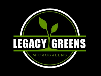 Legacy Greens logo design by gilkkj