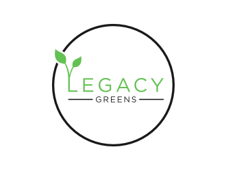 Legacy Greens logo design by hopee