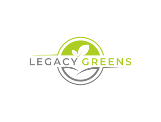 Legacy Greens logo design by checx