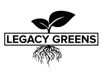Legacy Greens logo design by gilkkj
