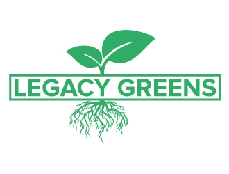 Legacy Greens logo design by gilkkj