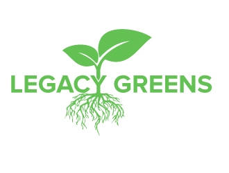 Legacy Greens logo design by gilkkj