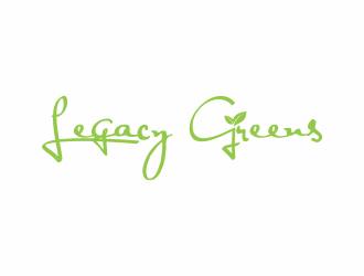 Legacy Greens logo design by hopee