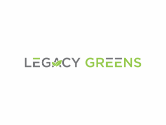 Legacy Greens logo design by hopee