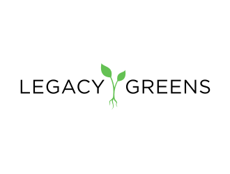 Legacy Greens logo design by puthreeone
