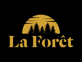La Forêt logo design by cikiyunn