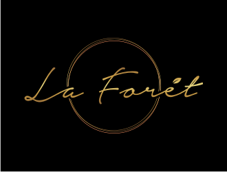 La Forêt logo design by puthreeone