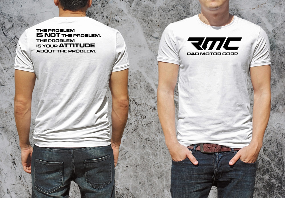 Rad Motor Corp; RMC logo design by fritsB