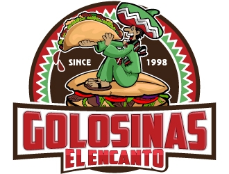Golosinas El Encanto logo design by Suvendu